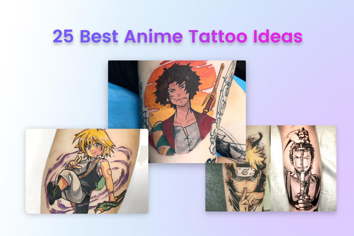 25 Best Anime Tattoo Ideas In 2024 Fotor