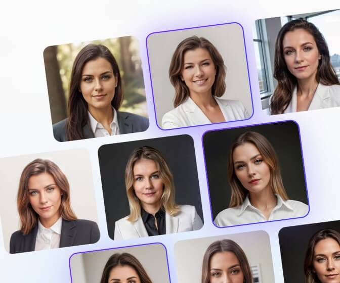 Automatically generate AI LinkedIn photos based on your photos