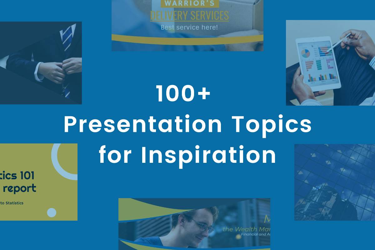 100 Presentation Topics for Inspiration Fotor Blog