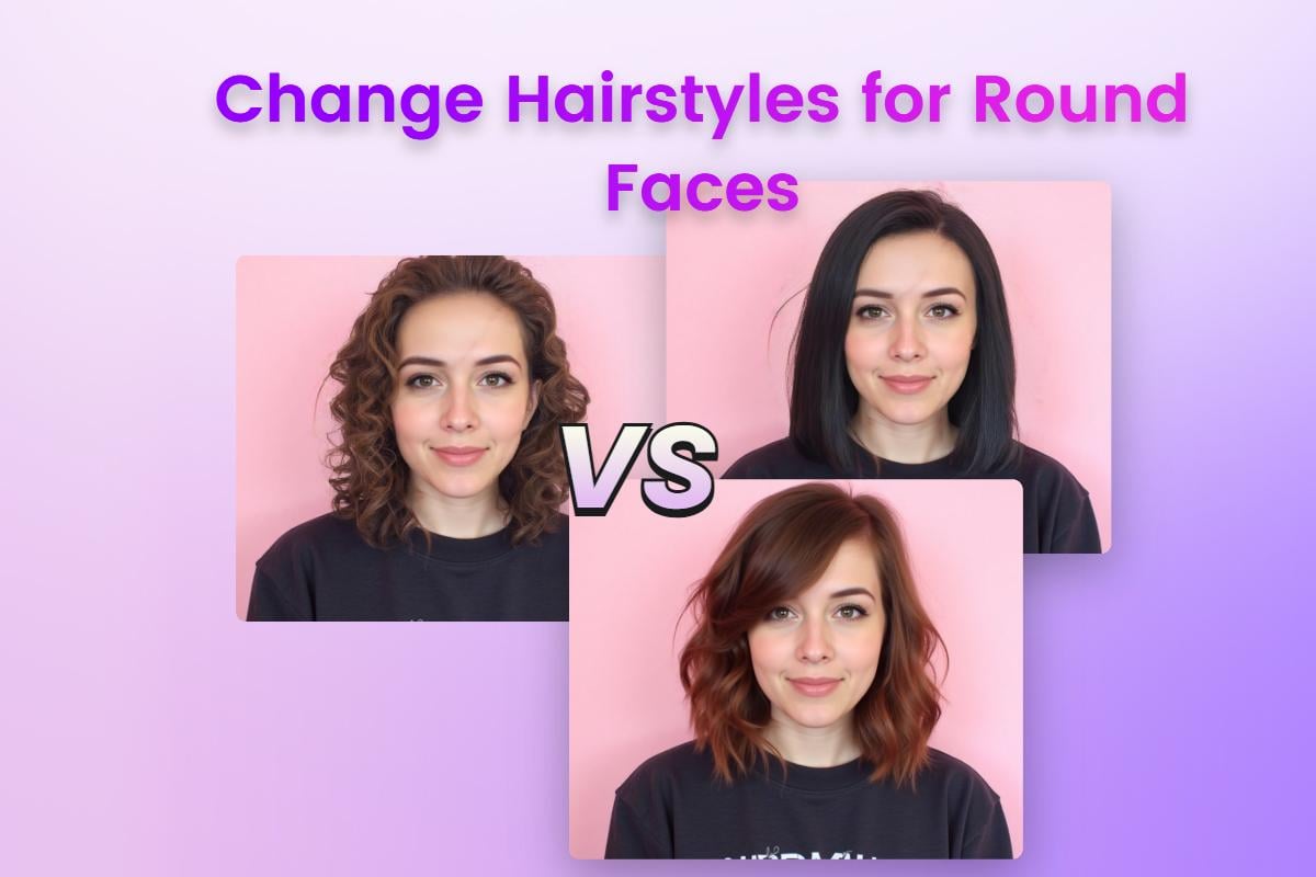 12 Top Hairstyles for Round Faces to Look Slim in 2025