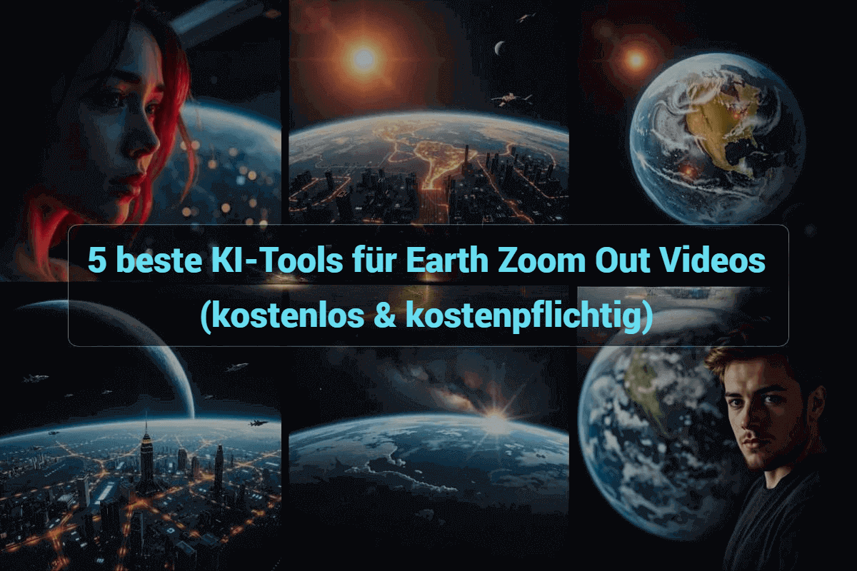5 beste KI Tools fuer Earth Zoom Out Videos