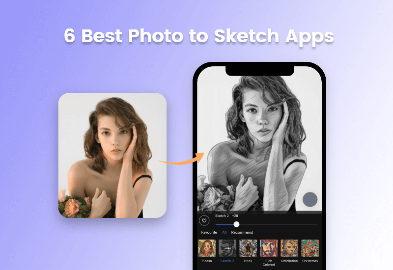 Top 15 apps to turn Photos into sketches and drawing