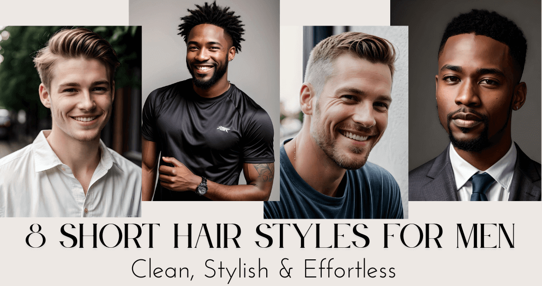 A blog about 8 short hair styles for men in summer