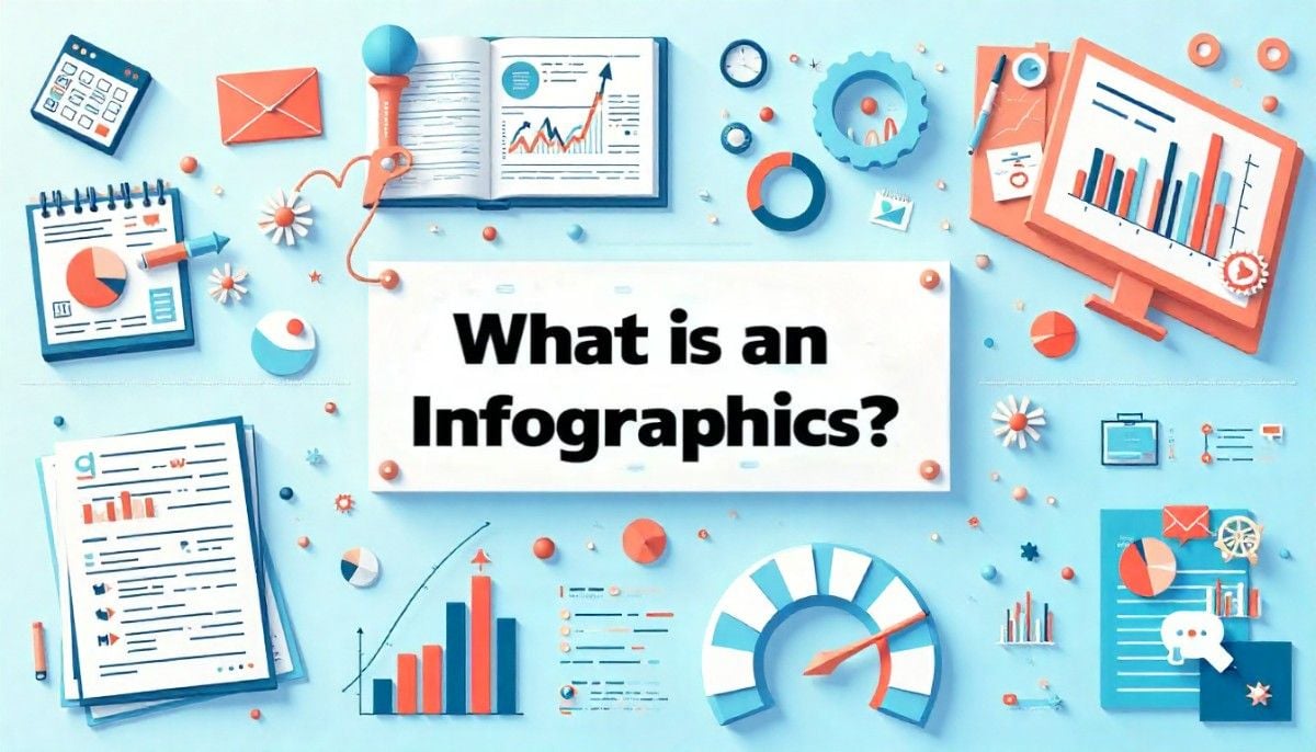 Blog cover for what is infographic