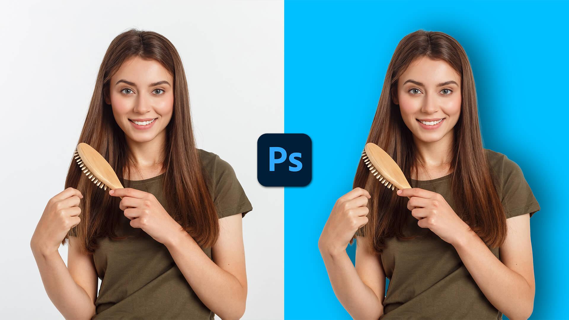 Change Background Photoshop  