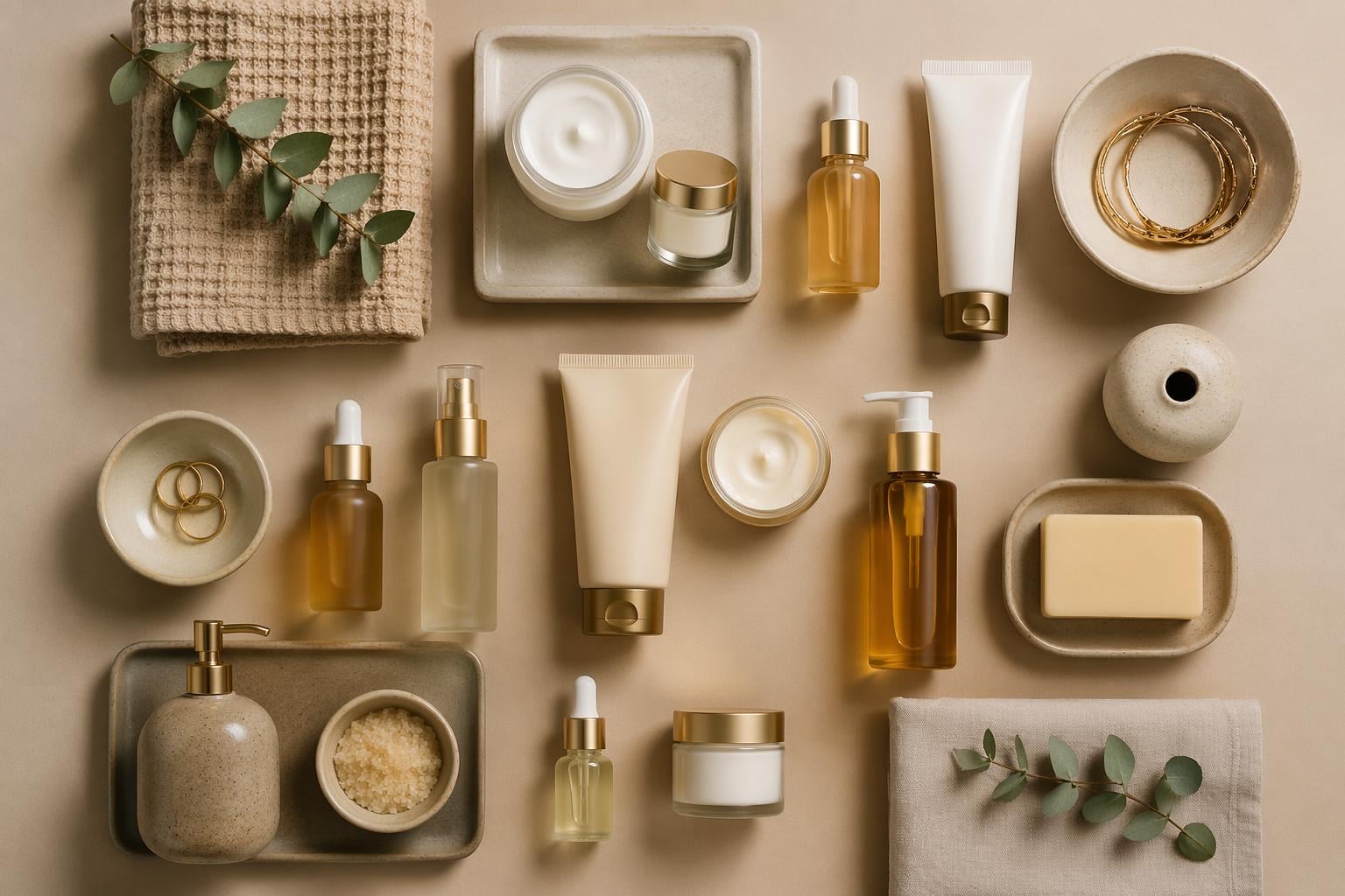 Fotor flat lay product photography for ecommerce banner image