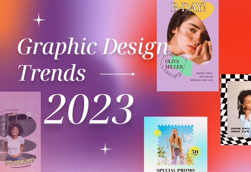 Graphic design trends banner