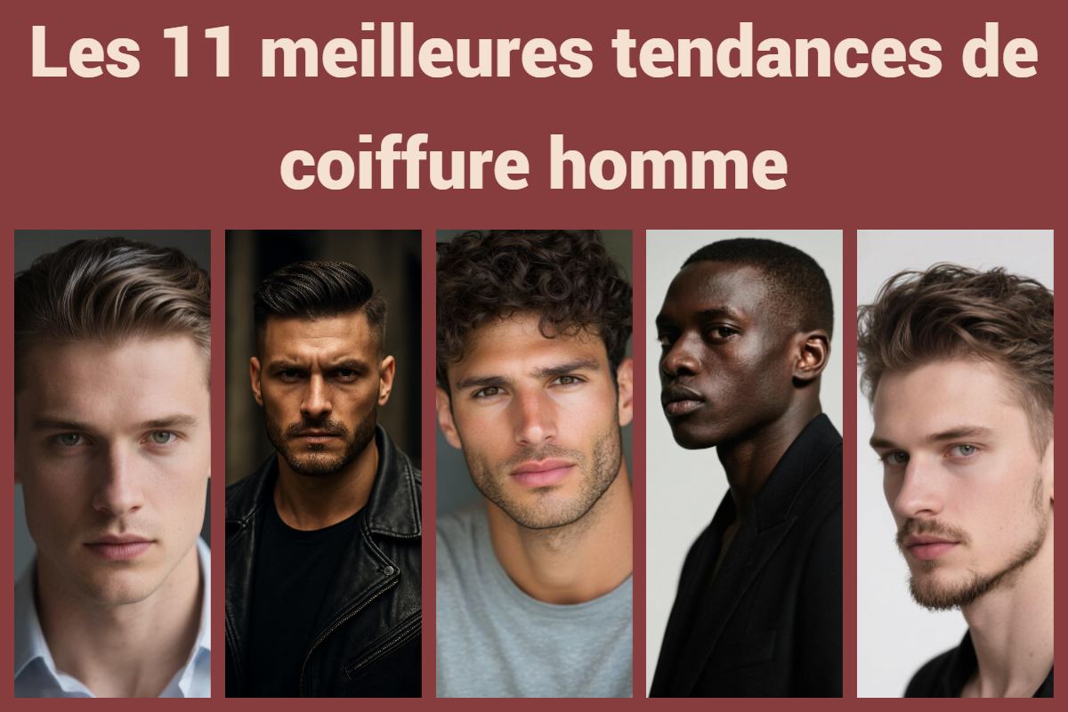 Coupe de cheveux homme 2025 : 11 meilleures coiffures homme | Fotor, image size:1200x800