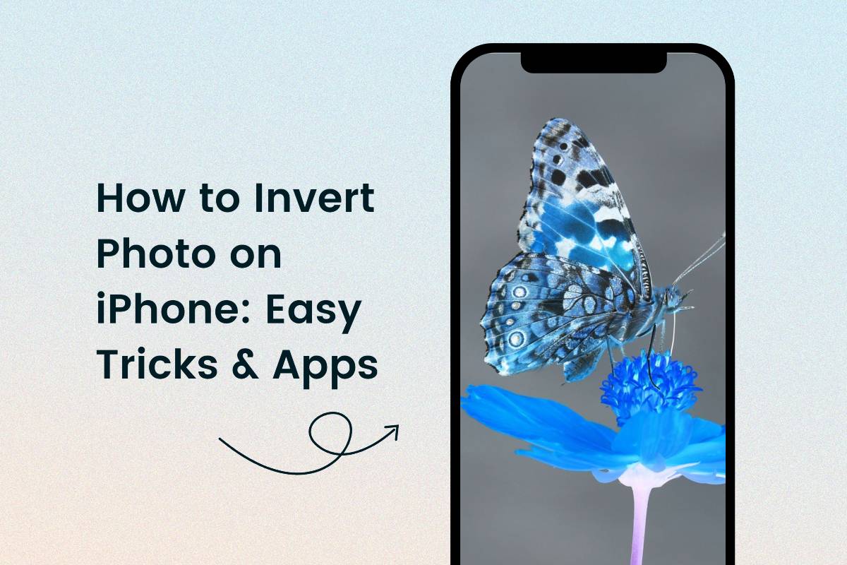 How to Invert Image on iPhone