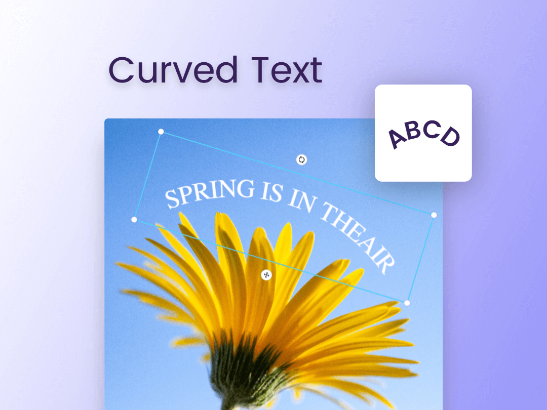 New curved text2