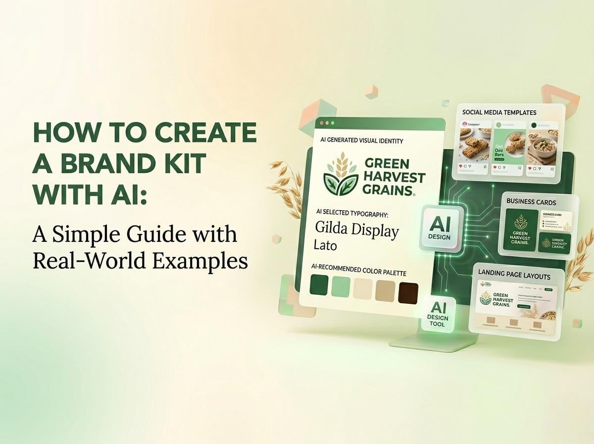 The banner image of fotors blog about brand kit