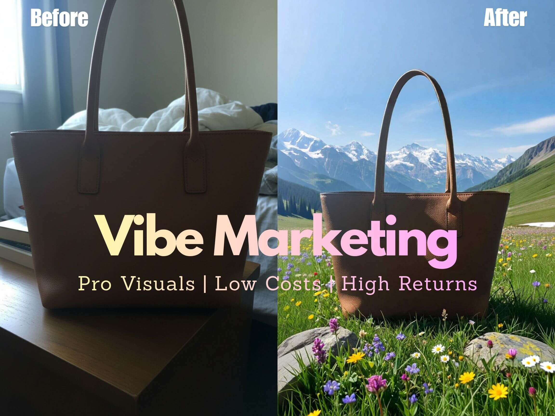 The banner image of fotors blog about vibe marketing
