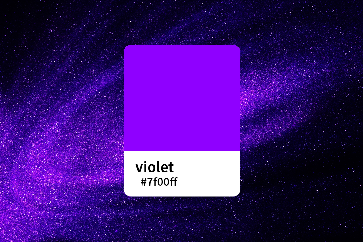 shades of purple color chart