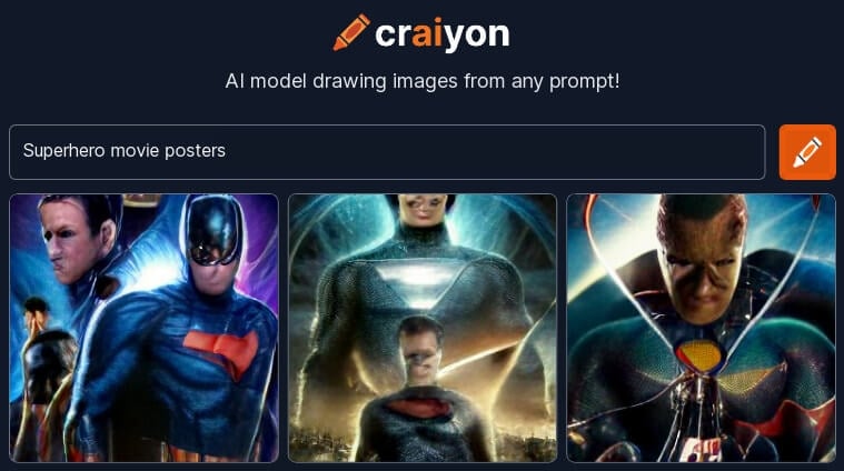 Gerador de texto para imagem de IA - Craiyon