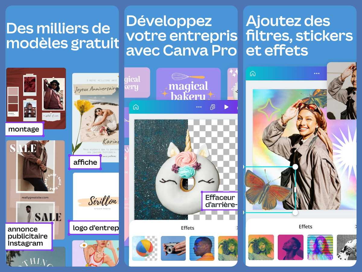Appli retouche photo gratuite de Canva
