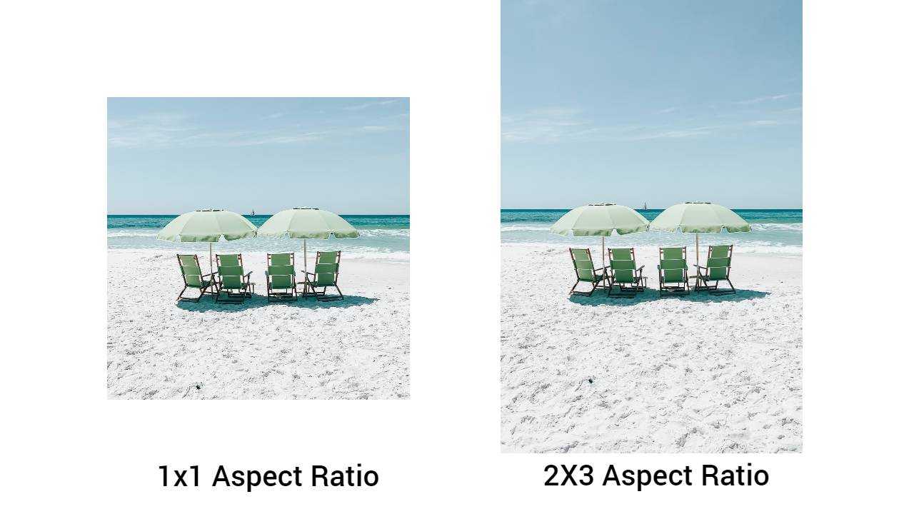 aspect ratio of photo