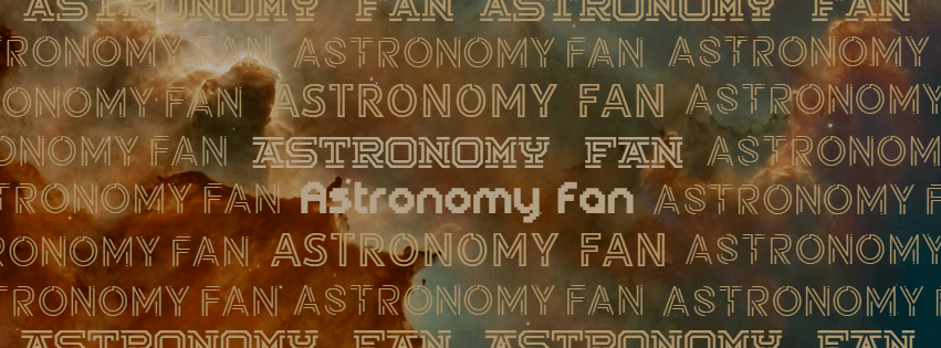 Astronomy Facebook Cover Template