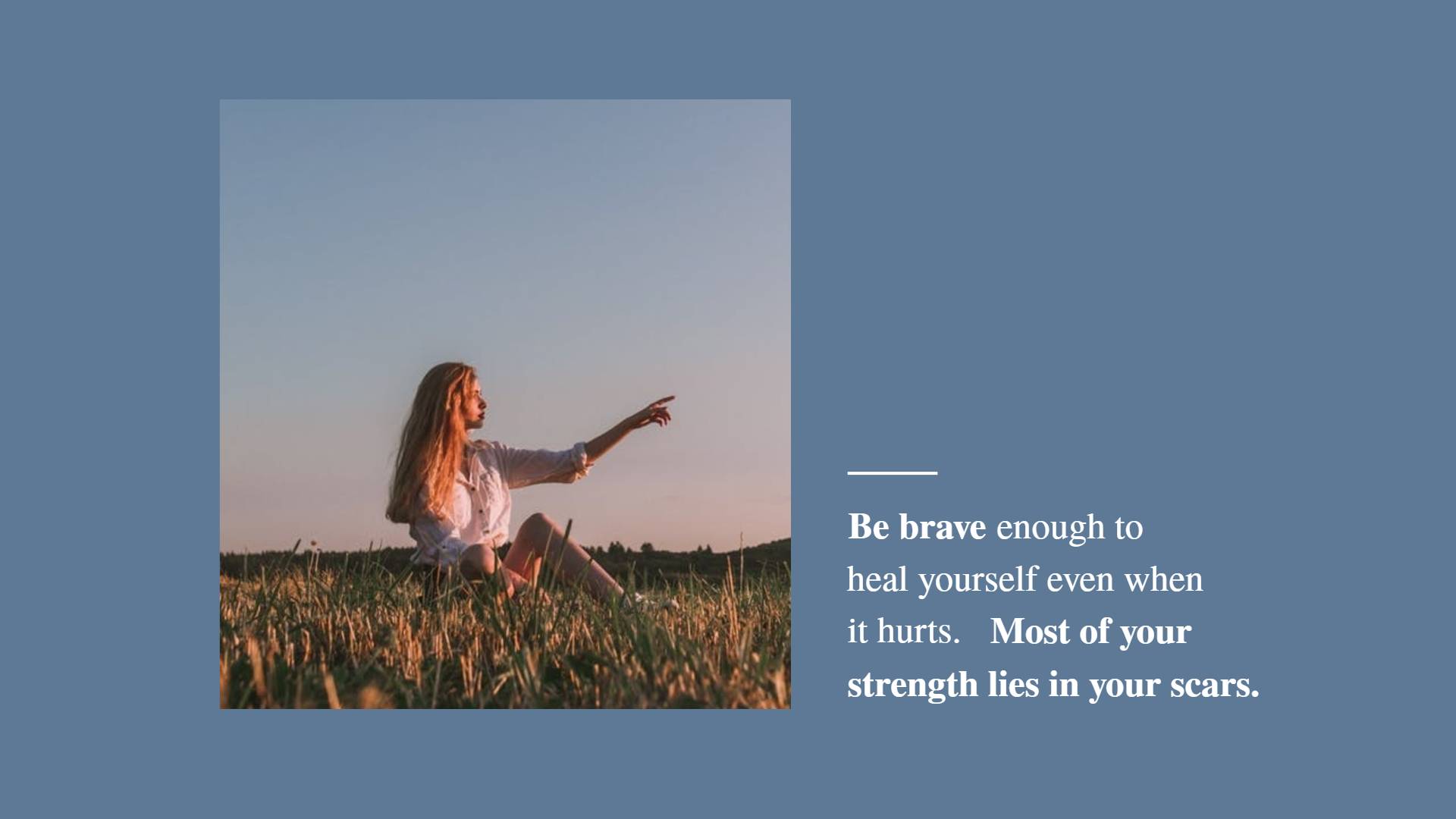 Be Brave Quote Wallpaper