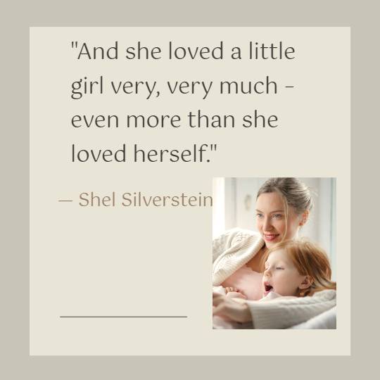Beige Simple Mother's Day Quote