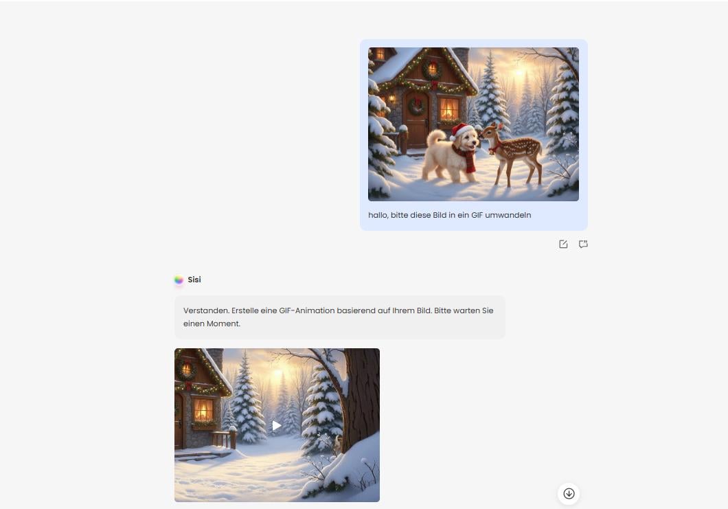 Bild in Animation umwandeln mit dem KI Agenten von Fotor