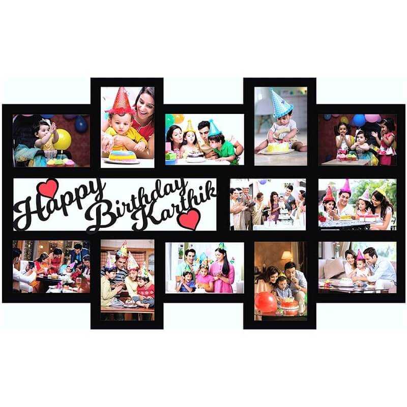 Birthday photo collage ideas