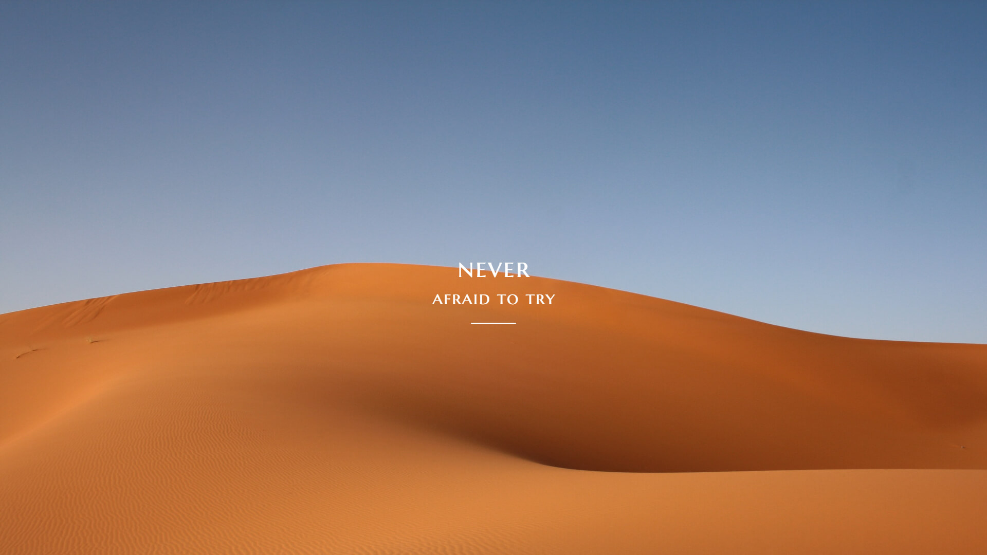 Brown Sand Dunes Under Sky