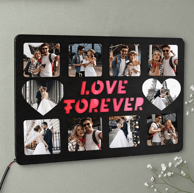 Couple photo collage ideas