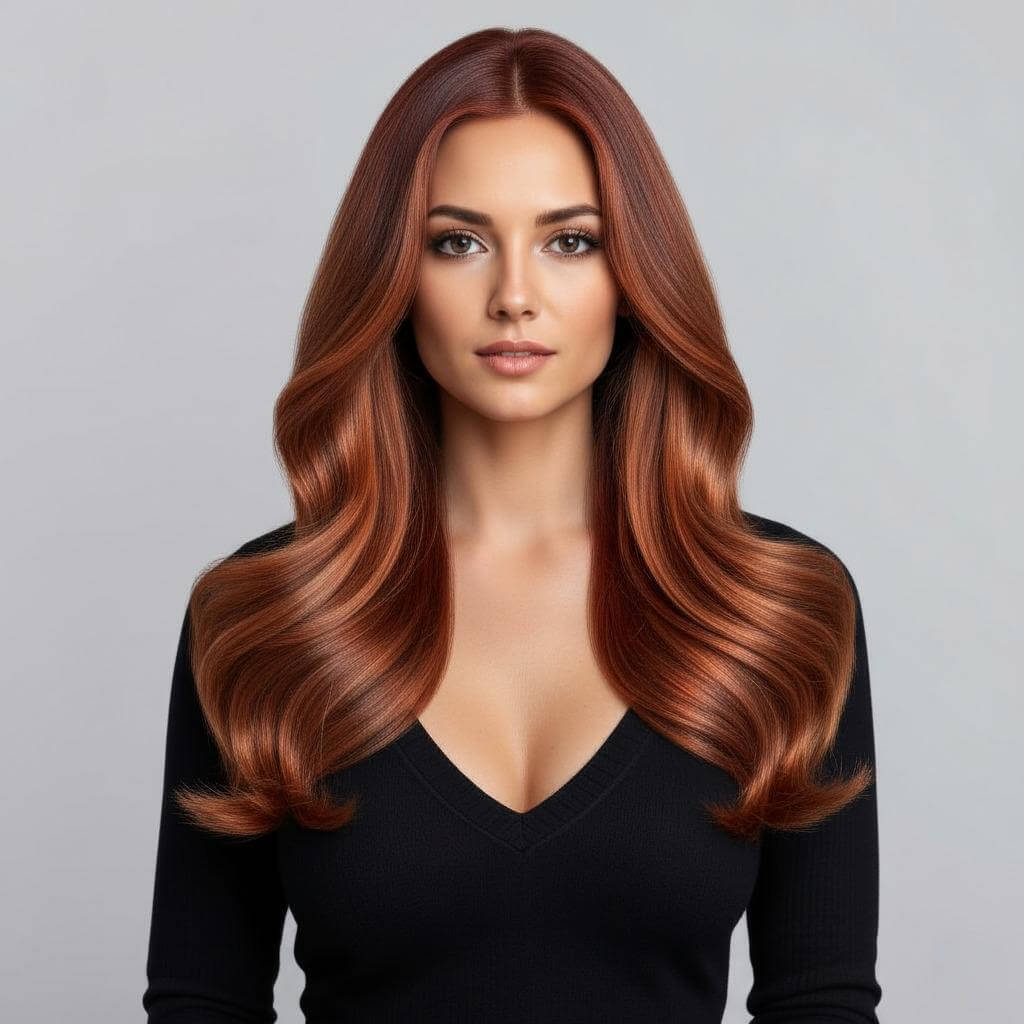 Cowboy Copper mit langen Haaren