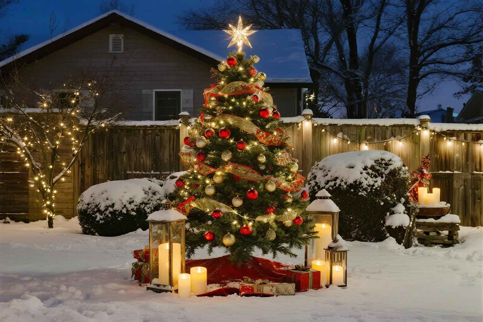 Décoration de sapin de Noël traditionnelle