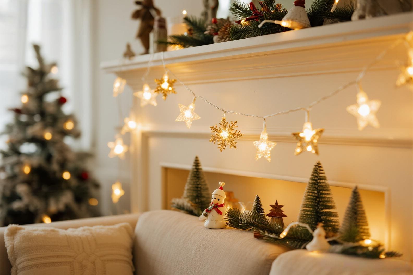 Décoration lumineuse de Noël