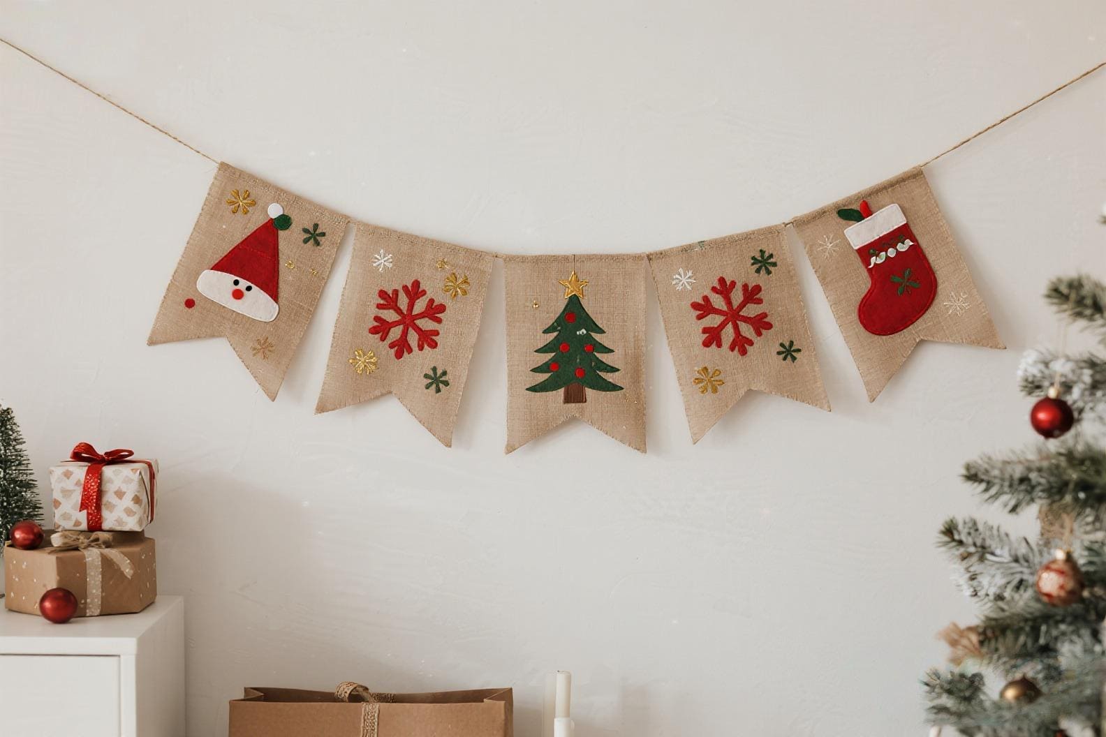 Décoration murale de Noël