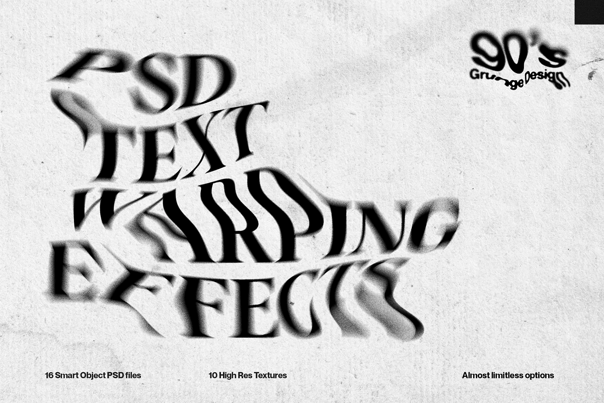 Distorted Font
