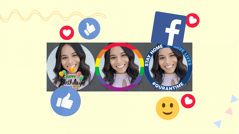 Various types of facebook user avatars