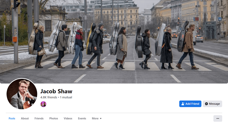 Facebook-Profilbild von Jacob Shaw