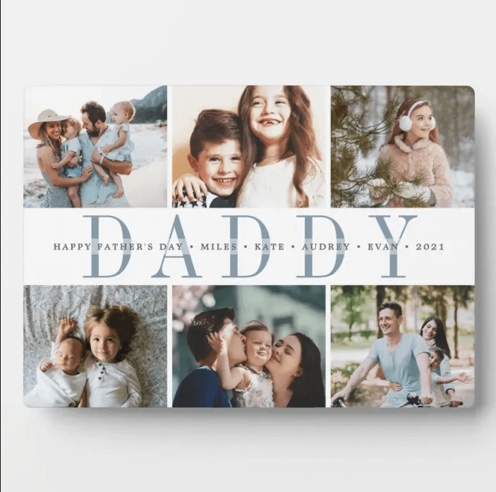 Fathers day photo collage ideas