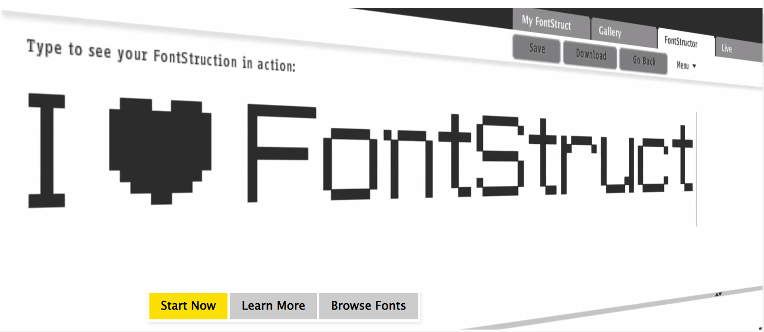 Font Struct interface