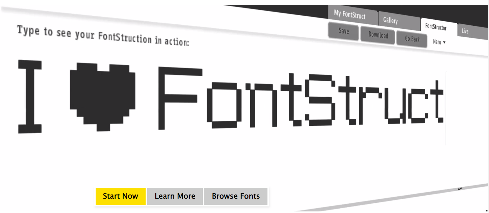 8 Best Font Generators In 2024 Unleash Your Creative Typography Fotor   Font Struct Interface 