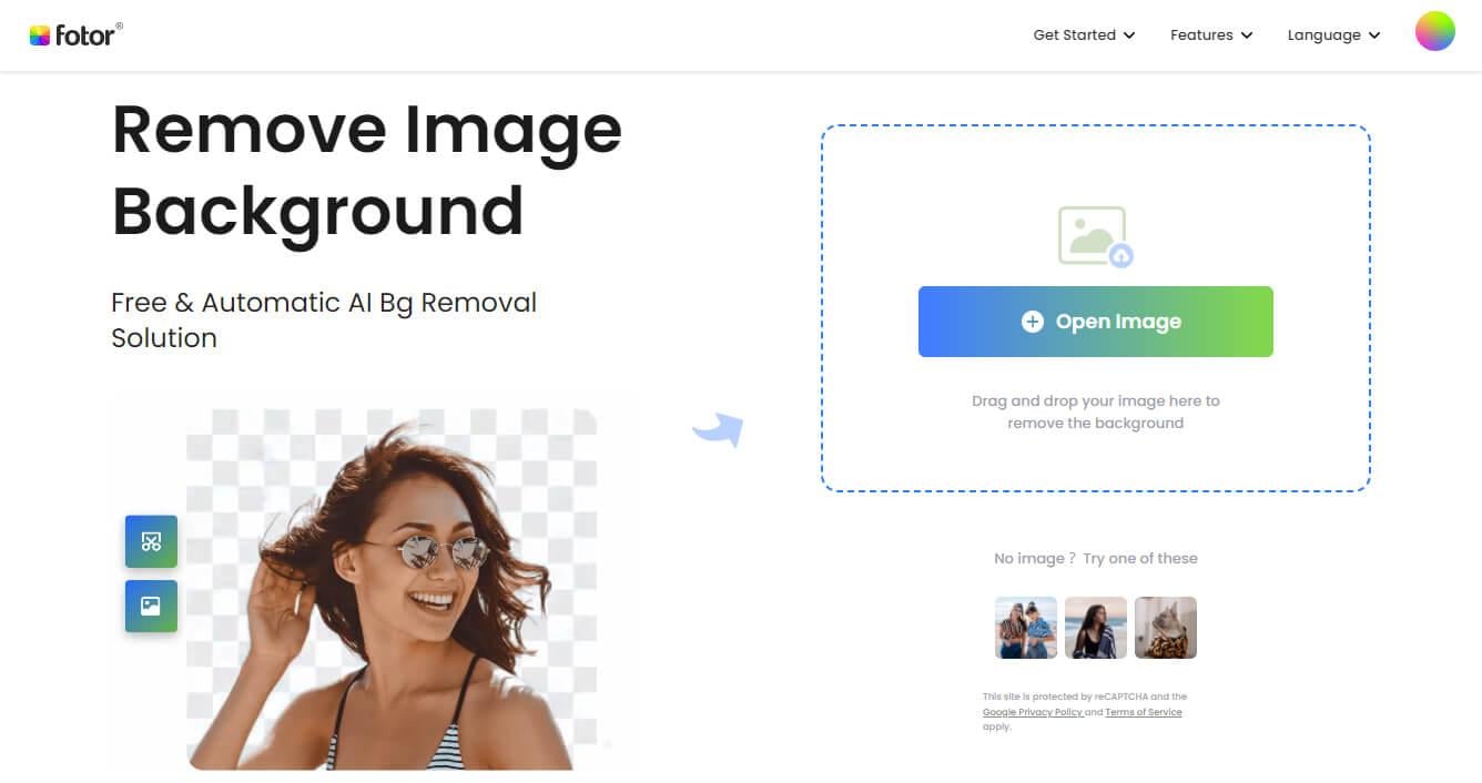 Remove picture deals background online