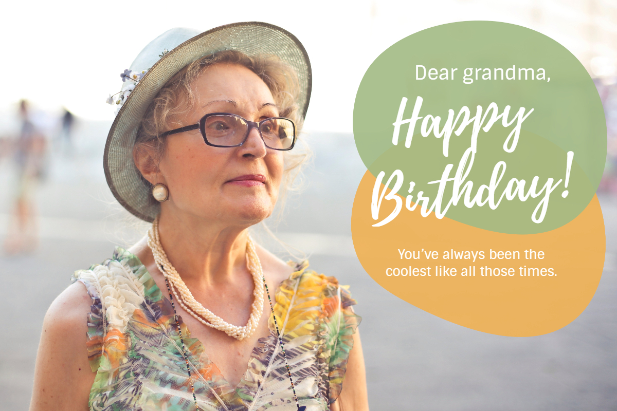 Grandma's Birthday Wishes Card