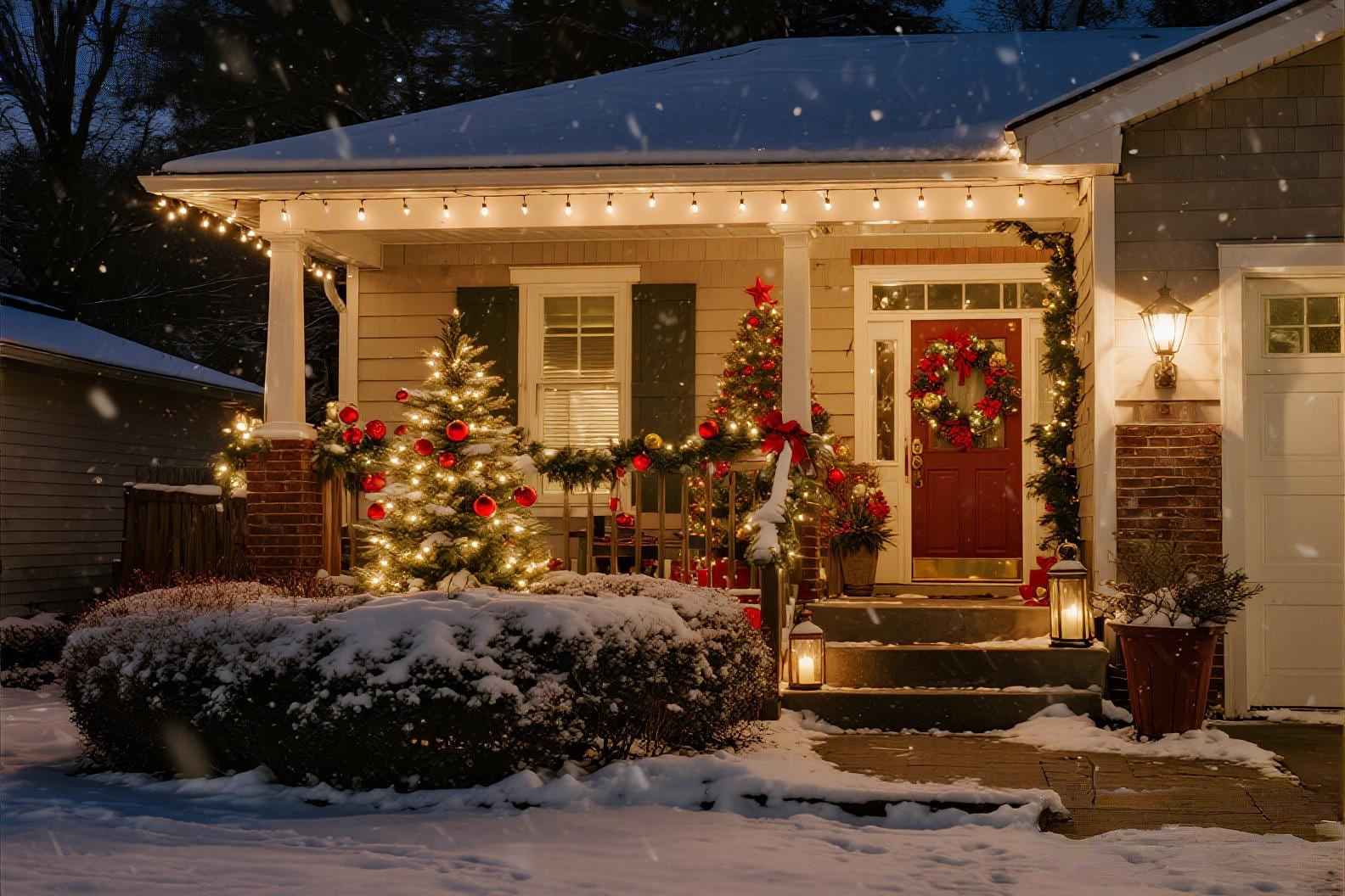 Guirlandes lumineuses de Noël