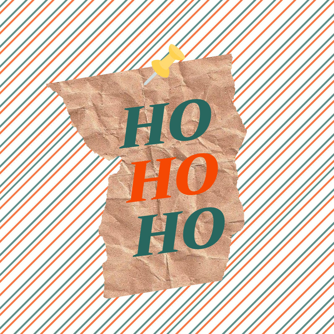 HO HO HO Christmas Background