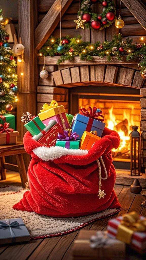 Hotte du Père Noël