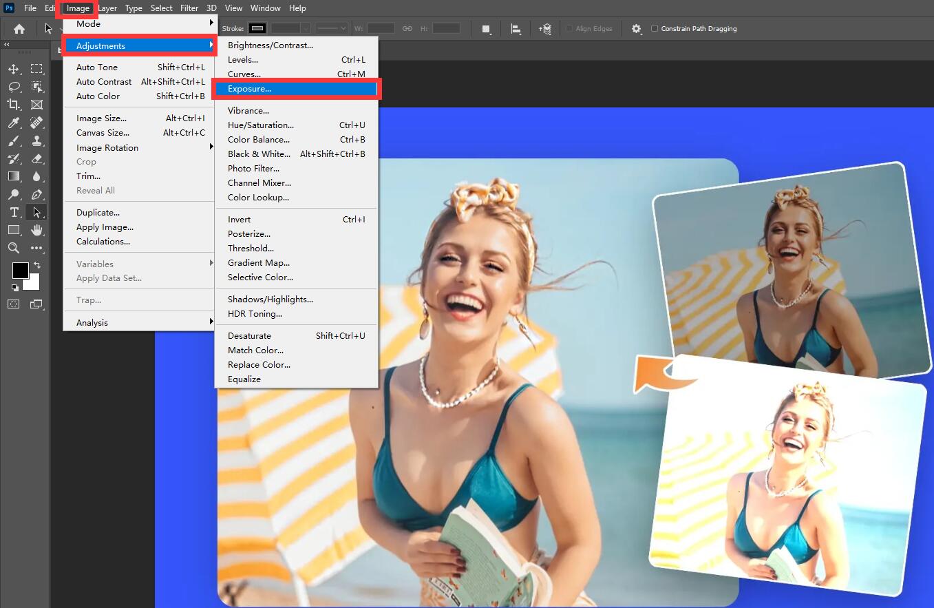 How to Fix Overexposed Photos in Photoshop