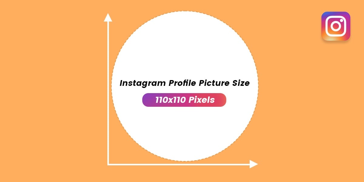 Instagram profile picture size