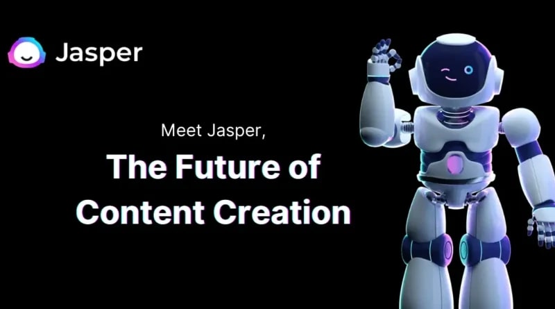 jasper ai writing tool homepage