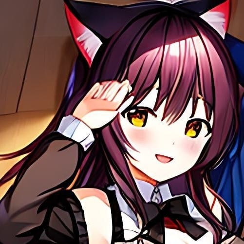 Matching Discord PFP for 3 - Cat Girl 2