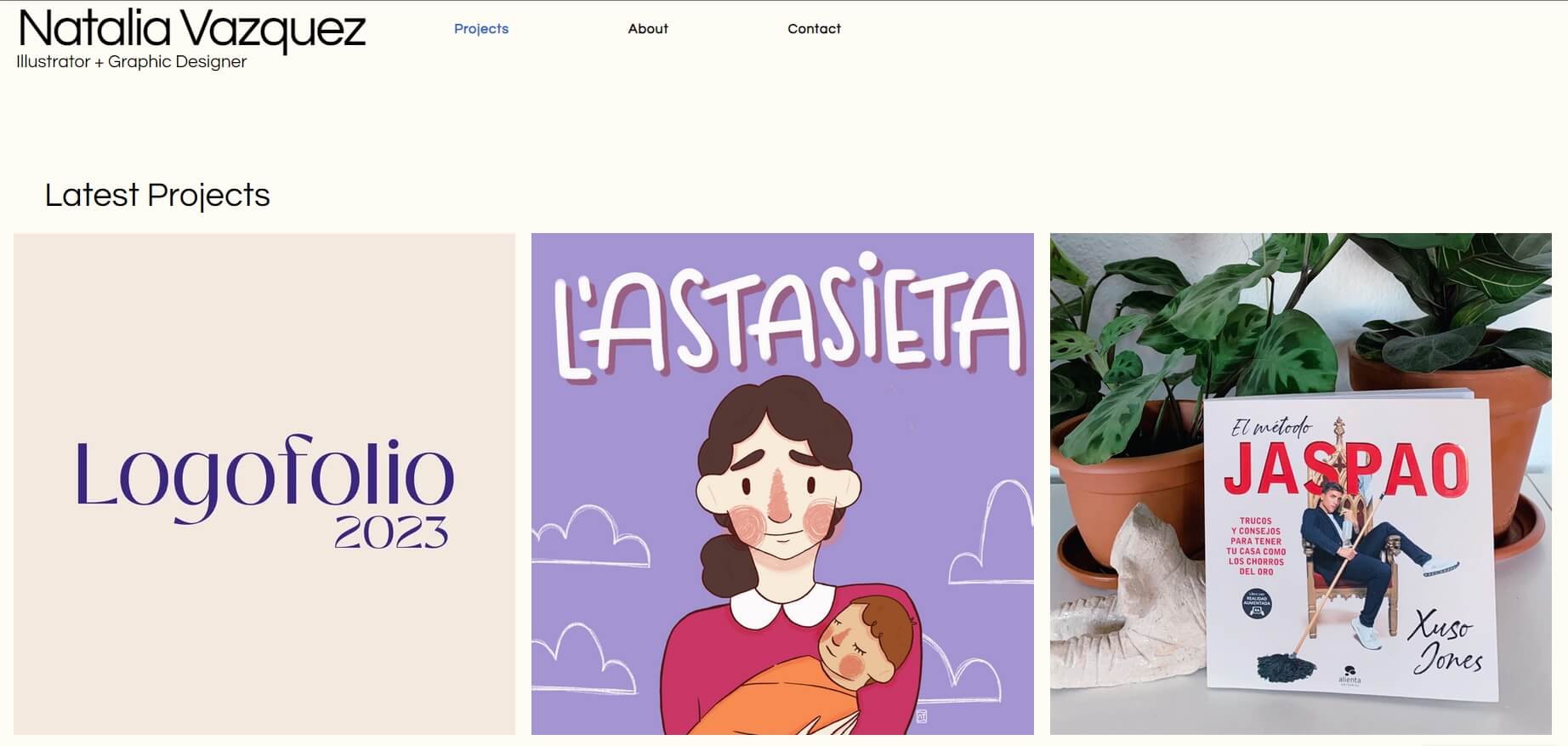 Natalia portfolio website