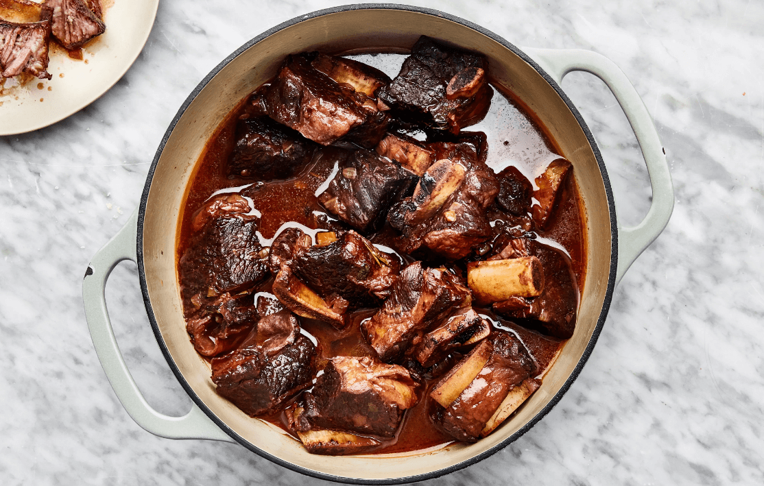 Red Wine-Braised Short Ribs