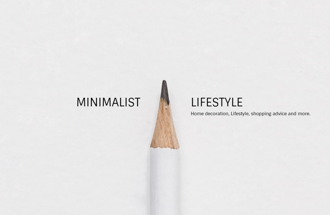 Simple white pencil graphic design