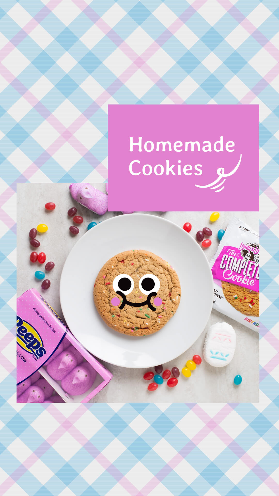 Smile Homemade Cookies Instagram Story